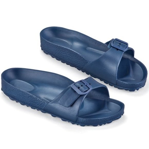 Shoes - Lightweight and Waterproof Comfort Slip-On Slide Sandals M/W